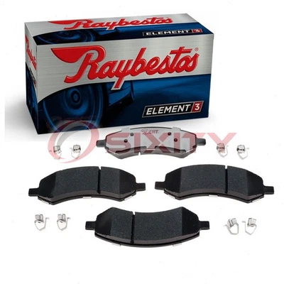 Raybestos Element3 conjunto de pastilhas de freio a disco dianteiro para 2007-2009 Chrysler Aspen zm - Imagem 1 de 4