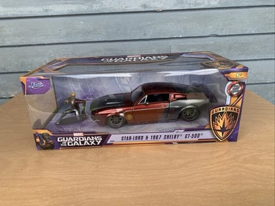Новый Jada игрушки GT-500 1:24 автомобиля - красный Guardians Of The Galaxy 1967 Shelby - Изображение 1 из 4