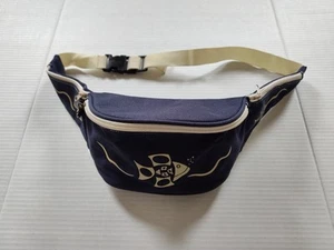 Lilismo Navy Blue Fanny Pack Waist Bag Adjustable Strap Fish Logo - Picture 1 of 6