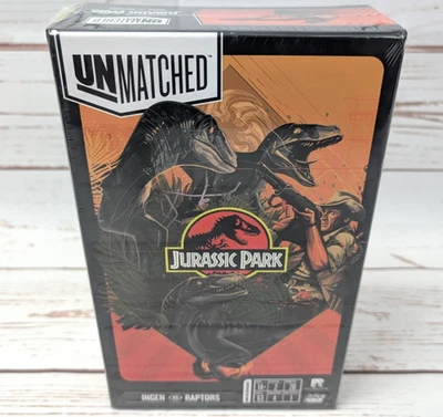 Unmatched Jurassic Park Ingen vs Raptors Restoration Games Board Game NIS OOP - Image 1 of 4