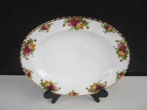 Royal Albert OLD COUNTRY ROSES 1962 Oval Serving Platter 13.5” x 10,5" England - Picture 1 of 6