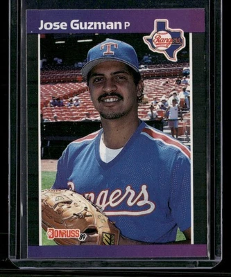 1989 Donruss - Jose Guzman #284 - Image 1 of 2