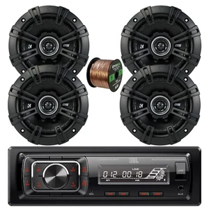 JBL Celebrity150 in-Dash Bluetooth Receiver, 4x 5.25" 200W Car Speakers w/Wire - Picture 1 of 4