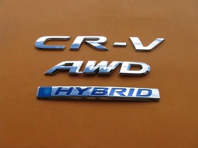 17 18 19 20 21 22 HONDA CR-V AWD HÍBRIDO EMBLEMA TRASERO LOGOTIPO INSIGNIA SÍMBOLO CONJUNTO A43678 Foto 1 de 4
