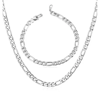 Collar de eslabones de plata U7 de joyería de moda Foto 1 de 3