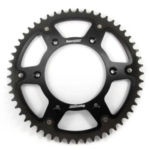 Supersprox Rear Sprocket 52T Black for Yamaha YZ250FX 2015-2021 >520 - Picture 1 of 2