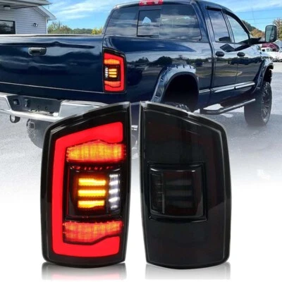 LED Tail Lights For 2002-2006 Dodge Ram 1500 2003-2006 Ram 2500 3500 Animatio - Image 1 of 4