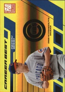 2004 Donruss Elite Career Best Gold #24 Kerry Wood /266 - NM-MT - Picture 1 of 2