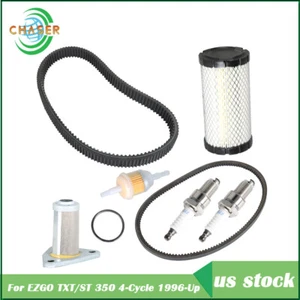 Kit de puesta a punto de carro de golf de 4 ciclos para EZGO TXT/ST 350 con filtro de aceite accionamiento/cinturón 1996+ - Imagen 1 de 9