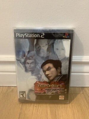 Tekken Tag Tournament (PlayStation 2 PS2, 2000) Black Label - Factory Sealed - Image 1 of 4