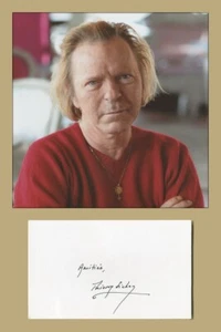 Thierry Séchan (1949-2019) - Écrivain & parolier - Carte signée + Photo - 2002 - Picture 1 of 3