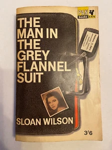 The Man In The Grey Flannel Suit By Sloan Wilson 1966 Film Gregory Peck 313D - Imagen 1 de 4