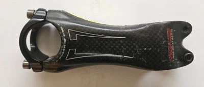 Specialized S-Works Carbon Threadless Stem: 1 1/8" x 110mm x 31.8mm - Black - Image 1 of 4