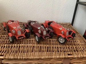 3 X Burago 1:18 Alfa Romeo 8c 2300 Monza 1931 cod.3014 - Picture 1 of 12