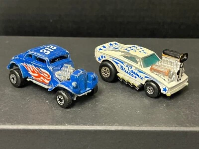 MATCHBOX LOT OF 2 COSMIC BLUES & 33 WILLYS WHITE HEAT  - Image 1 of 4