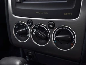Pour Toyota Avensis T22 00-02 Anneaux en aluminium poli pour le tableau de bord - Picture 1 of 7