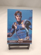 JUSTICE 2012 Rittenhouse Marvel Greatest Heroes SILVER PARALLEL Base Card #45