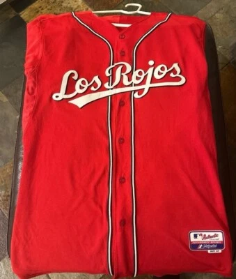 Authentic Cincinnati Red Jersey (Size 48) XL - Image 1 of 4