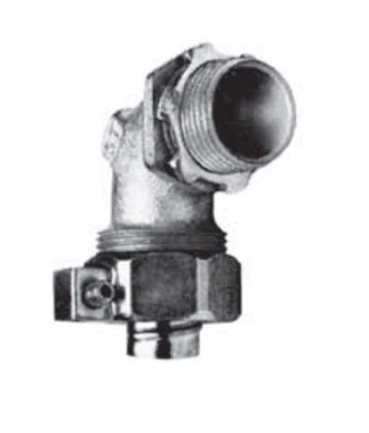 Appleton ST-90250: 2-1/2'' 90° Conector hermético al líquido, 1 pieza Foto 1 de 1