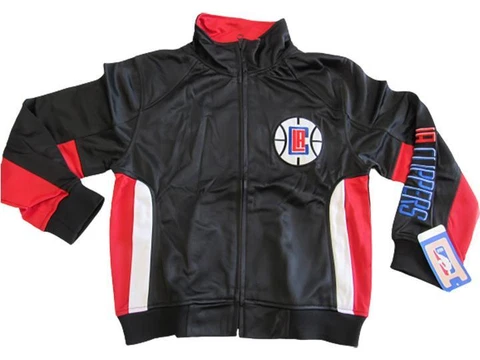 New Los Angeles Clippers Youth Sizes S-M-L-XL Full Zip Track Jacket Cover