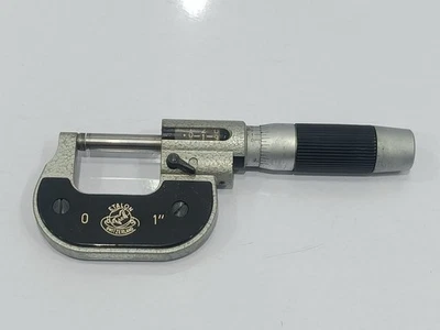 Etalon Switzerland 0–1″ Outside Micrometer – stock surplus  (other) - Image 1 of 4