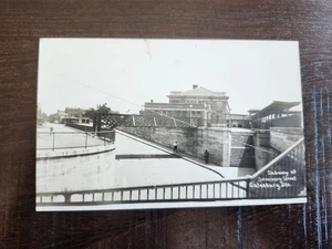 Foto postal real del metro de Galesburg Illinois c. 1910 RPPC - Imagen 1 de 2