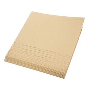 1 Pack Of Blank Brown Cardstock Paper For Book Covers Multi-use Karaft Paper - Picture 1 of 12