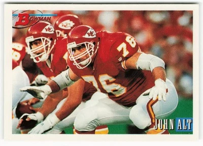 1993 John Alt Bowman - Kansas City Chiefs - Image 1 of 2