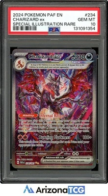 Pokemon 2024 Charizard ex 234/091 SIR Paldean Fates GEM MINT PSA 10 - Image 1 of 3