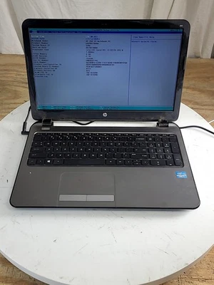 HP 250 G3 G4U96UT-ABA Laptop Intel Core I3-3217U 4GB 500GB SEE NOTES - Image 1 of 4
