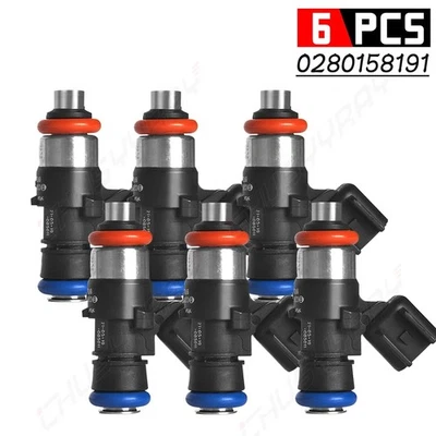 Inyectores de combustible 6* aptos para Ford Police Interceptor 2015 2016 2017 utilitario 3,7 L V6 Foto 1 de 4