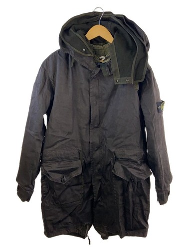 Cappotto STONE ISLAND coda di pesce con fodera nero M