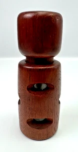 Vintage Nissen Teak Pfeffermühle 6" Denmark MCM Mid Century Modern Rarität Design - Bild 1 von 9