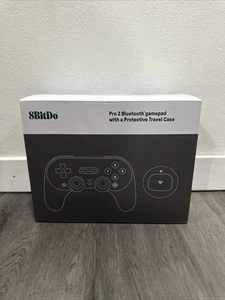 8BitDo Pro 2 Bluetooth Gamepad Controller Brand New G Classic Edition W/ Case - Picture 1 of 6