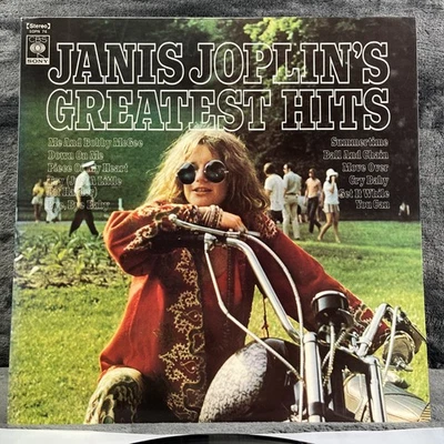 Janis Joplin's Greatest Hits Japan Pressing LP 12"Vinyl Record Schallplatte Rock - Immagine 1 di 4