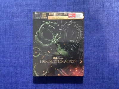House of the Dragon Season 2 (4K UHD)  LTD ED STEELBOOK - Brand New Sealed - Image 1 of 2