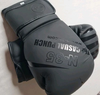 10 OZ Profi Boxhandschuhe Punching MMA Boxen Handschuhe Muay Thai Sparring N-35 - Bild 1 von 4