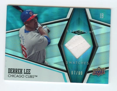 2008 Upper Deck 光谱色板蓝色 /99 Derrek Lee #SS-DL — 第 1/2 张图片