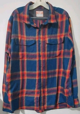 Nueva Camisa Falls Creek Para Hombres Súper Suave Azul Marino, Rojo, Amarillo Franela a Cuadros LS XL Foto 1 de 4