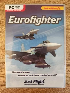 Flight Simulator X: EUROFIGHTER - PC DVD Rom Add-On Expansion FSX FS2004 - Picture 1 of 5