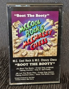 MC Cool Rock & MC Chaszy Chess Boot The Booty Cassette (1988) Florida Electro - Imagen 1 de 19