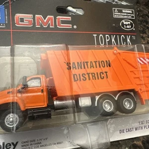 Boley GMC Topkick Garbage Truck 1/87 - Picture 1 of 5