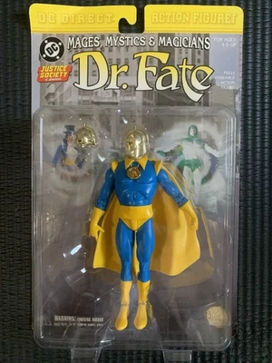 Dr. Fate  Action Figure Justice Society of America DC Direct 2000 New & Sealed - Image 1 of 4