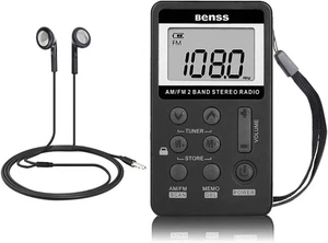 Majority Petersfield-Go Pocket Radio | DAB/DAB+/FM Radio | Headphones included - Picture 1 of 6