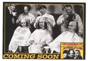 2014 Chronicles Of The Three Stooges Series Two Promo 4 Promotional Card! RRPark