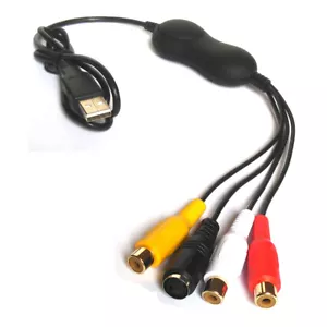 USB2.0 Video audio capture for MAC &Windows capture vhs, camcorder to computer - Picture 1 of 4
