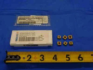 6pcs NEW SECO SCGX070308-P2 T200D TiN COATED CARBIDE INSERTS SCGX 07 03 - Picture 1 of 3