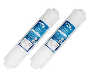 2 x In Line Fridge Water Filters Compatible with Samsung, Daewoo, LG etc - Picture 1 of 5