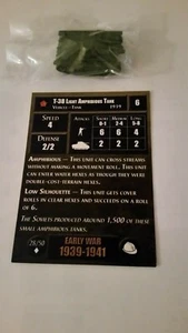Axis & Allies Early War T-38 Light Amphibious Tank x1 - Bild 1 von 1