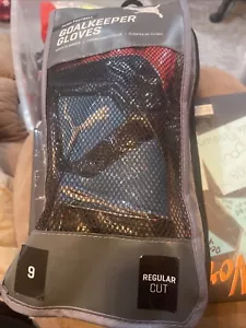 Puma One Protect 1 Goalkeeper Gloves Mens Size 9 041477-21 blue red blast black - Picture 1 of 5